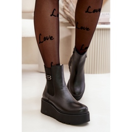 Step in style Cizme Model Zazoo 60498 Negru - Pas in stil 1