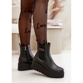 Step in style Cizme Model Zazoo 60498 Negru - Pas in stil 2