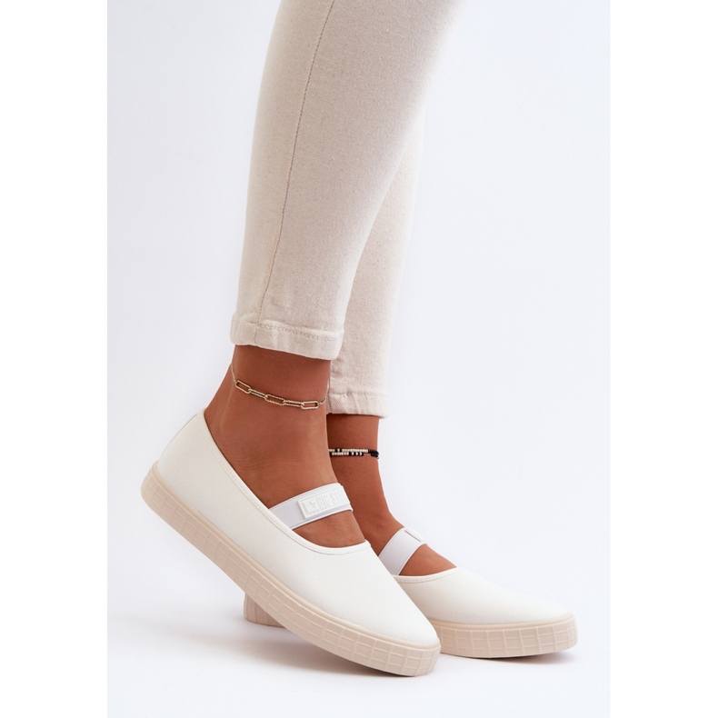 Step in style Adidași Model Big Star NN274601 Alb - Pas în stil 1