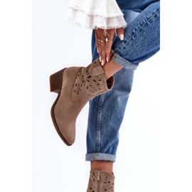 Step in style Cizme Model Da SN622-20 Bej Inchis Suede - Pas in stil 2 Step in style Cizme Model Da SN622-20 Bej Inchis Suede - Pas in stil 2