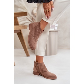 Step in style Cizme Model S.Barski HY42-076 Maro - Pas in stil 1