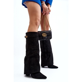 Step in style Cizme Model Portora 9501A Negru - Pas in stil 2