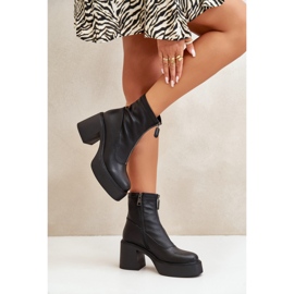 Step in style Cizme Model Vinceza 66715 Negru - Pas in stil 3