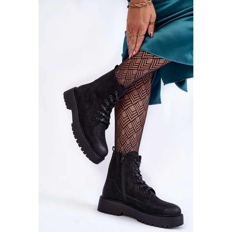 Step in style Cizme Model Randi TR759 Black - Pas in stil negru 1