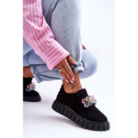 Step in style Pantofi sport Model Desire NB615 Black Suede - Pas in stil negru 2 Step in style Pantofi sport Model Desire NB615 Black Suede - Pas in stil negru 2