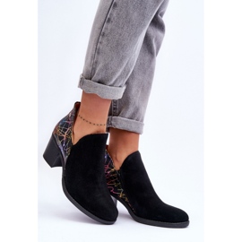 Step in style Cizme Model Maciejka 04492-99 Piele Neagra - Pas in stil negru 3