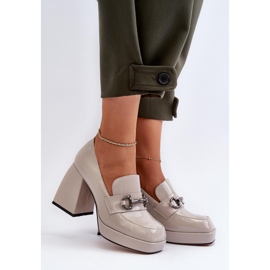 Step in style Pantofi Model Da MR38-906 Gri - Pas în stil 1