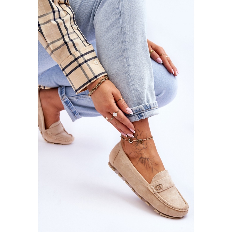 Step in style Mocasini Model Castelo JU052 Bej - Pas in stil 2
