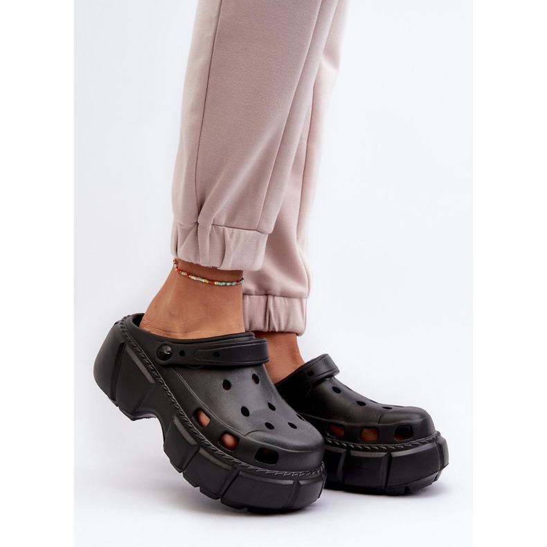 Step in style Sandale Flip-flops Model Witima D205 Black - Pas în stil negru 1