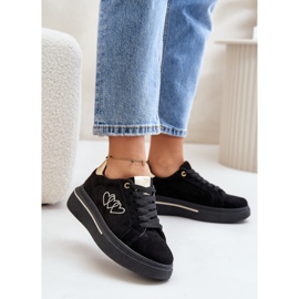 Step in style Pantofi sport Model Avirorae YY-8 Black - Pas in stil negru 1