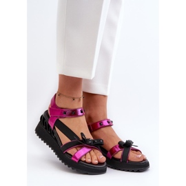 Step in style Sandale Model Da CR956 Fuchsia - Pas în stil roz 1