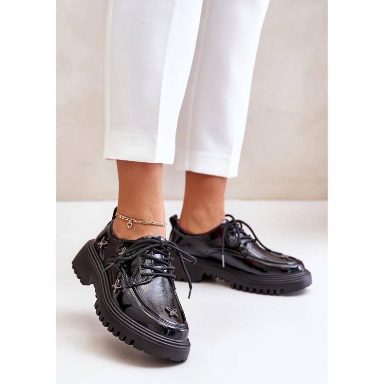 Step in style Pantofi Model Artiker 55C1011 Negri - Pas în stil negru 1