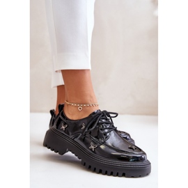 Step in style Pantofi Model Artiker 55C1011 Negri - Pas în stil negru 2