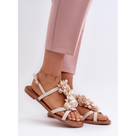 Step in style Sandale Model Abidina JL85 Bej - Pas in stil 1