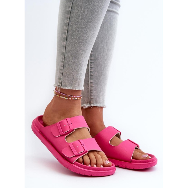 Step in style Sandale Flip-flops Model Big Star NN274A754 Fuchsia - Pas în stil roz 1
