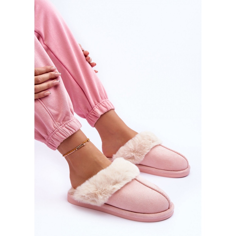 Step in style Papuci Model Pinky BO-609 Pink - Pas in stil roz 2