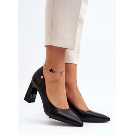 Step in style Pompe Model Giseleni 62106 Negru - Pas in stil 1