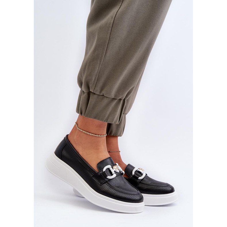 Step in style Mocasini Model S.Barski LR720 Black - Pas in stil negru 1