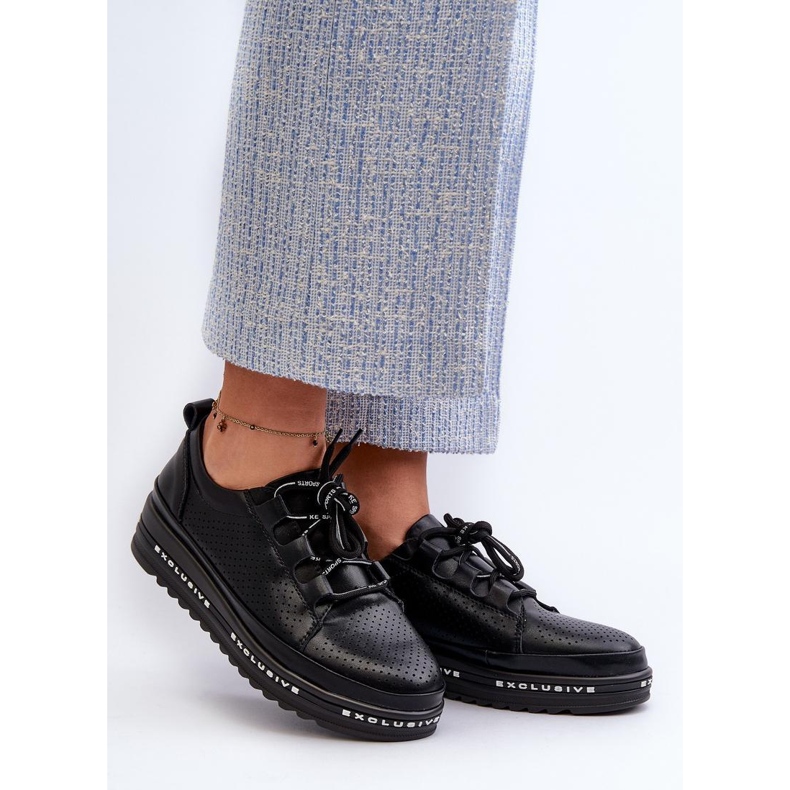 Step in style Pantofi Model S.Barski LR769A Negri - Pas in stil negru 1