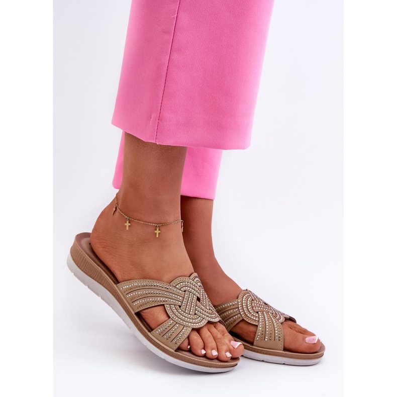 Step in style Sandale Flip-flops Model Inblu BV000037 Bej - Pas în stil 1