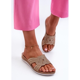 Step in style Sandale Flip-flops Model Inblu BV000037 Bej - Pas în stil 2