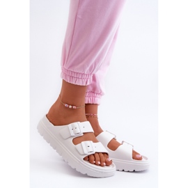 Step in style Sandale Flip-flops Model Melorea 24SD97-5610 Alb - Pas in stil 1