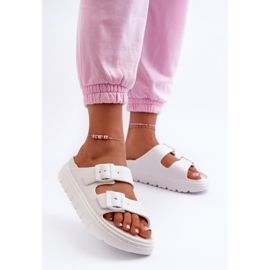 Step in style Sandale Flip-flops Model Melorea 24SD97-5610 Alb - Pas in stil 2
