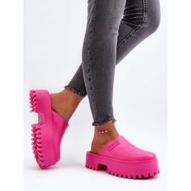 Step in style Sandale Flip-flops Model Big Star NN274019 Fuchsia - Pas în stil roz 1