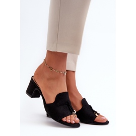 Step in style Sandale Flip-flops Model Jemenna JH338P Negru - Pas în stil 1