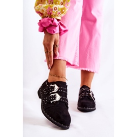 Step in style Pantofi Model Lu Boo XW37311 Black Suede - Pas în stil negru 1