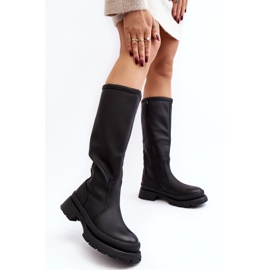 Step in style Cizme Model Desiren 8659 Black - Pas in stil negru 1