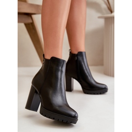 Step in style Cizme Model Bioria UK157 Negru - Pas in stil 1