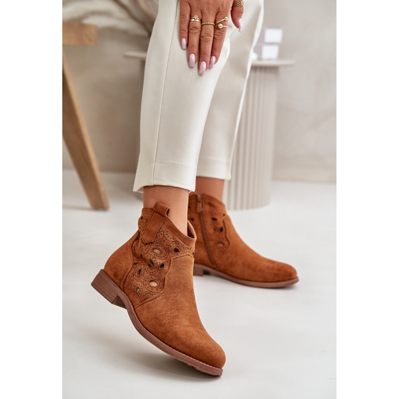 Step in style Cizme Model S.Barski HY42-081 Camel - Pas in stil maro 1