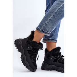 Step in style Trappers Model Cresandi 23BT26-6534 Black - Pas in stil negru 2