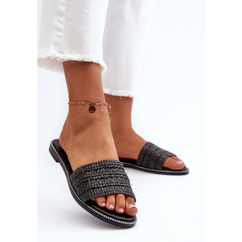 Step in style Sandale Flip-flops Model Radians WS9038 Negru - Pas în stil 1