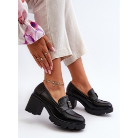 Step in style Pantofi Model Ranunca RMR23108-2 Negri - Pas in stil negru 2
