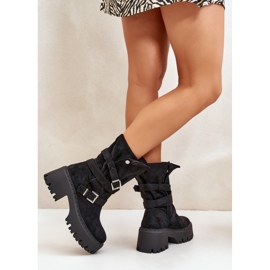Step in style Cizme Model Nerelisa QH7825 Negru - Pas in stil 2