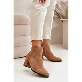 Step in style Cizme Model Sairis 2774 Camel - Pas in stil maro 1