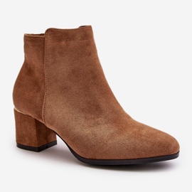 Step in style Cizme Model Sairis 2774 Camel - Pas in stil maro 2