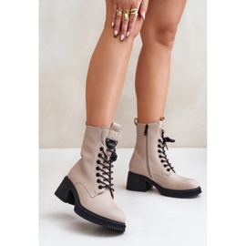 Step in style Cizme Model Vinceza 66671 Bej - Pas in stil 1