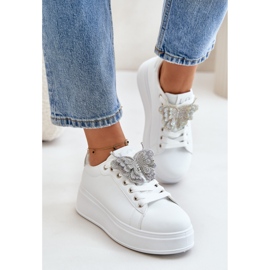 Step in style Pantofi sport Model Naritevia YY-23 Alb/Silver - Pas în stil 1