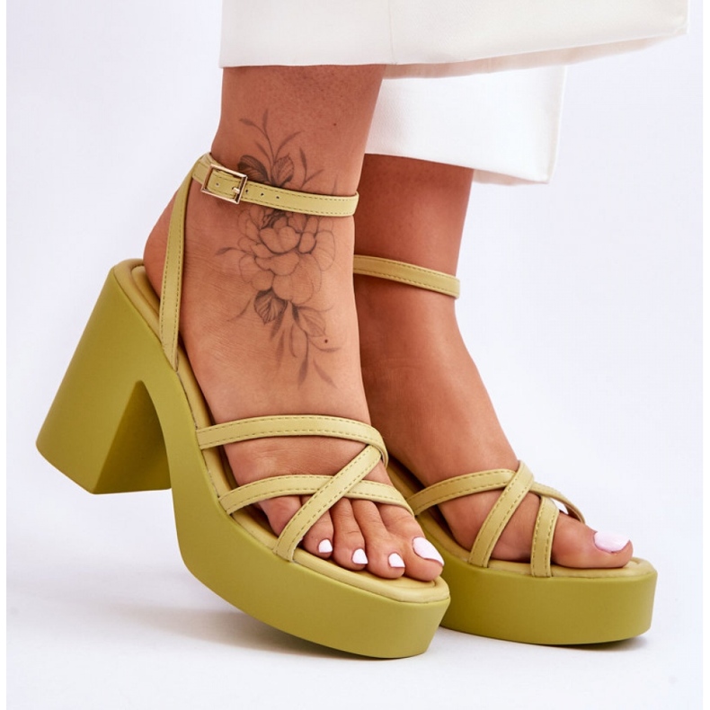 Step in style Sandale Model Shemira 78-130 Verde - Pas in stil 1