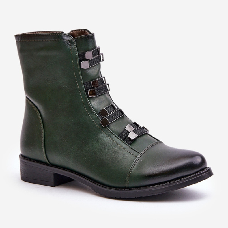 Step in style Cizme Model Evalith ASA62-30 Verde - Pas in stil 2