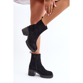Step in style Cizme Model Meriluna YK39P Negru - Pas in stil 1