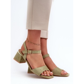 Step in style Sandale Model Leisha LT33-10 Verde - Pas in stil 1