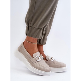Step in style Mocasini Model S.Barski LR720 Bej - Pas in stil 1