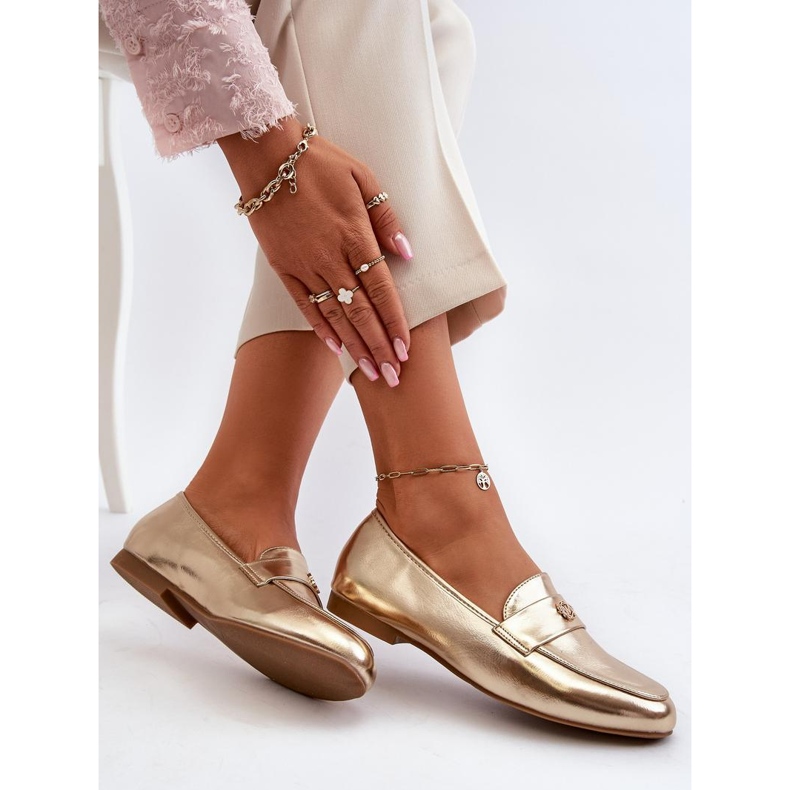 Step in style Mocasini Model Sylvaine 24PB98-6990 Gold - Pas in stil galben 2 Step in style Mocasini Model Sylvaine 24PB98-6990 Gold - Pas in stil galben 2