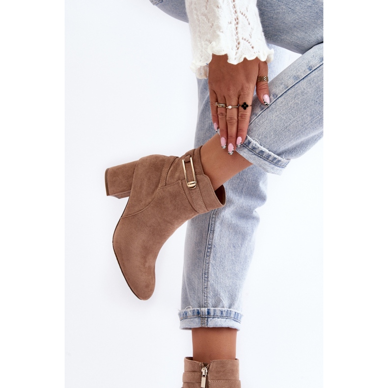 Step in style Cizme Model Verice 23BT35-6425 Bej - Pas in stil 2 Step in style Cizme Model Verice 23BT35-6425 Bej - Pas in stil 2