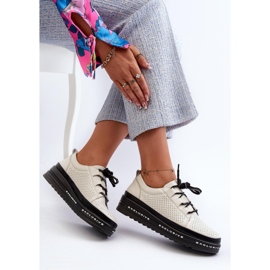 Step in style Pantofi Model S.Barski LR769A Bej - Pas in stil 2