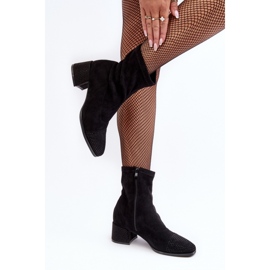 Step in style Cizme Model Vissias RXJ199 Negru - Pas in stil 2